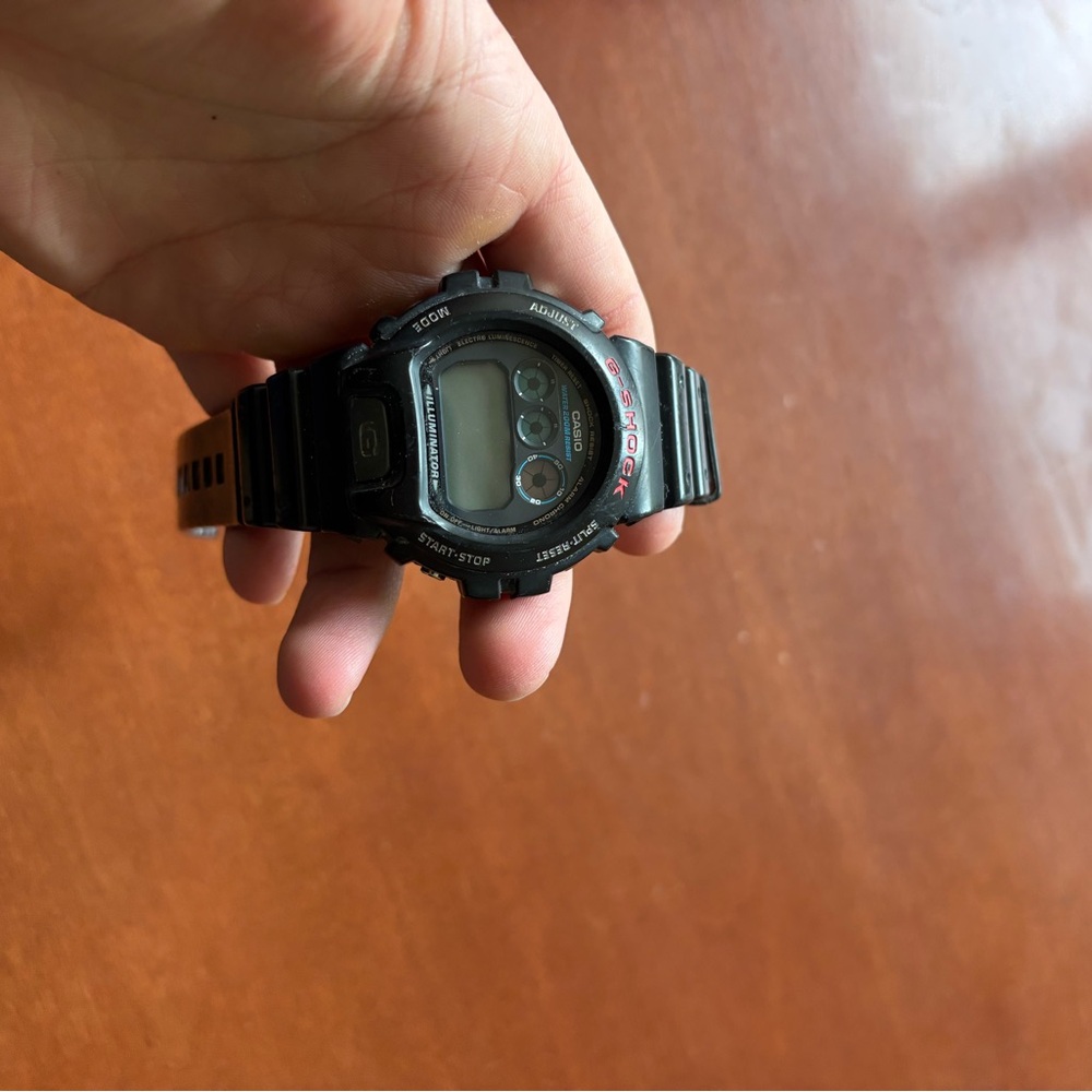 Casio Black and Red Digital G-Shock